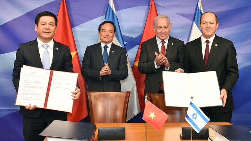 Vietnam and Israel pen free trade agreement